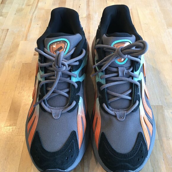 Staple x PUMA Inverse Fission "Cool Dark Grey/Aquatic" 401789-01 Sz 9.5 *NO BOX* - Picture 5 of 9